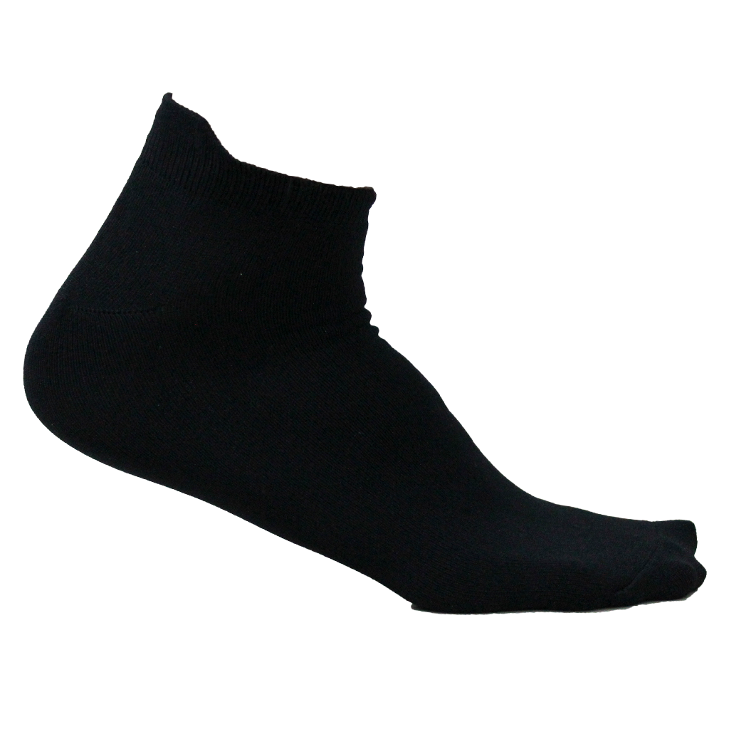 DryActive Unisex Bay Bayan Siyah Seamless Spor Çorap