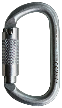 Skylotec Ovalsteel Tri H-051 Gümüş Çelik Trilock Oval Karabina 30 kN