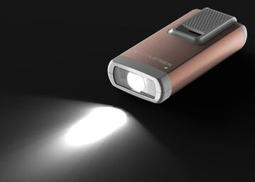 Led Lenser K6R Anahtarlık El Feneri Gold