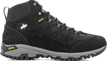 Lomer Italy Sella II MTX High Suede Waterproof Vibram Süet Deri Erkek Bot OffBlack Siyah
