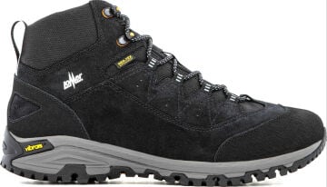 Lomer Italy Sella II MTX High Suede Waterproof Vibram Süet Deri Erkek Bot OffBlack Siyah