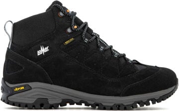 Lomer Italy Sella II MTX High Suede Waterproof Vibram Süet Deri Erkek Bot OffBlack Siyah