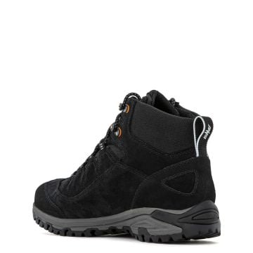Lomer Italy Sella II MTX High Suede Waterproof Vibram Süet Deri Erkek Bot OffBlack Siyah
