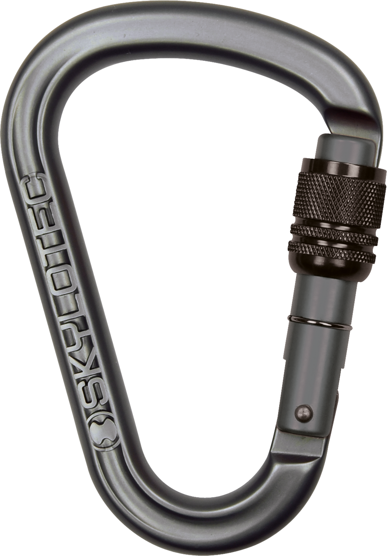 Skylotec Passo Sc H-137-SC-03 Gri Alüminyum Screwgate Hms Karabina 22 kN