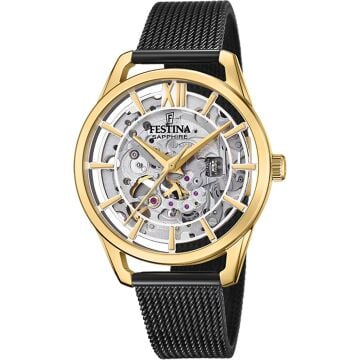 FESTINA F20629/2 AUTOMATIC SKELETON SAPPHIRE KADIN KOL SAATİ