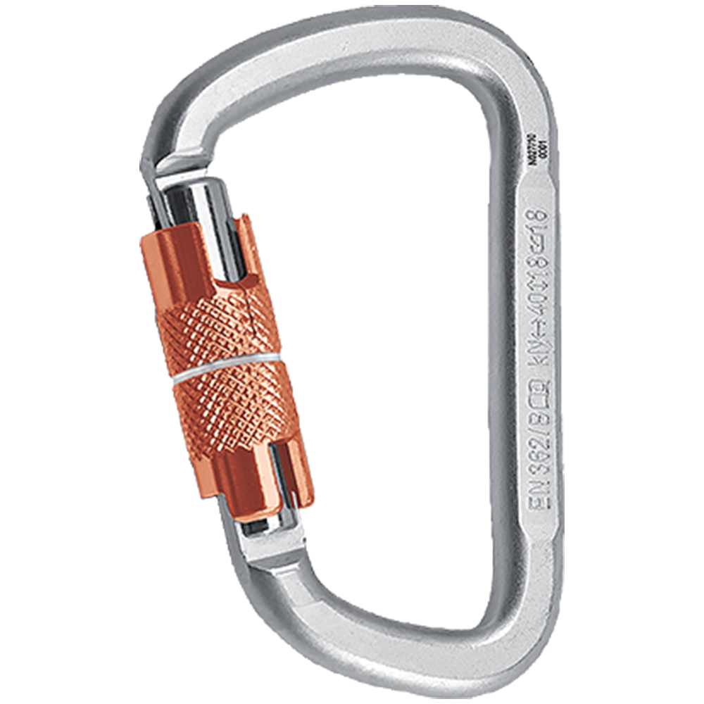Rock Empire D KL-3T Tri-Lock Sistemli Çelik D Karabina