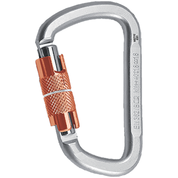 Rock Empire D KL-3T Tri-Lock Sistemli Çelik D Karabina