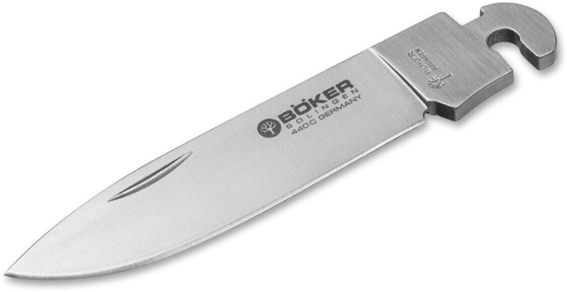 Böker Manufaktur Optima Drop-Point-Klinge 440C Namlu