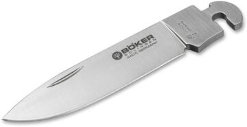 Böker Manufaktur Optima Drop-Point-Klinge 440C Namlu