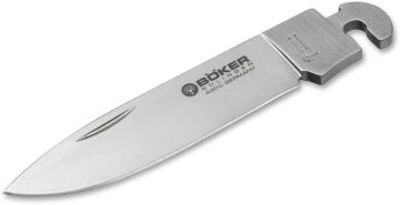 Böker Manufaktur Optima Drop-Point-Klinge 440C Namlu