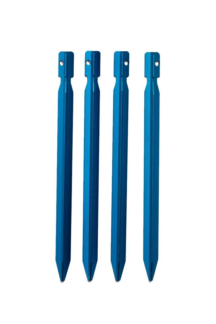 ALPİNİST ALÜMİNYUM 6061 ÇADIR KAZIĞI 18CM MAVİ