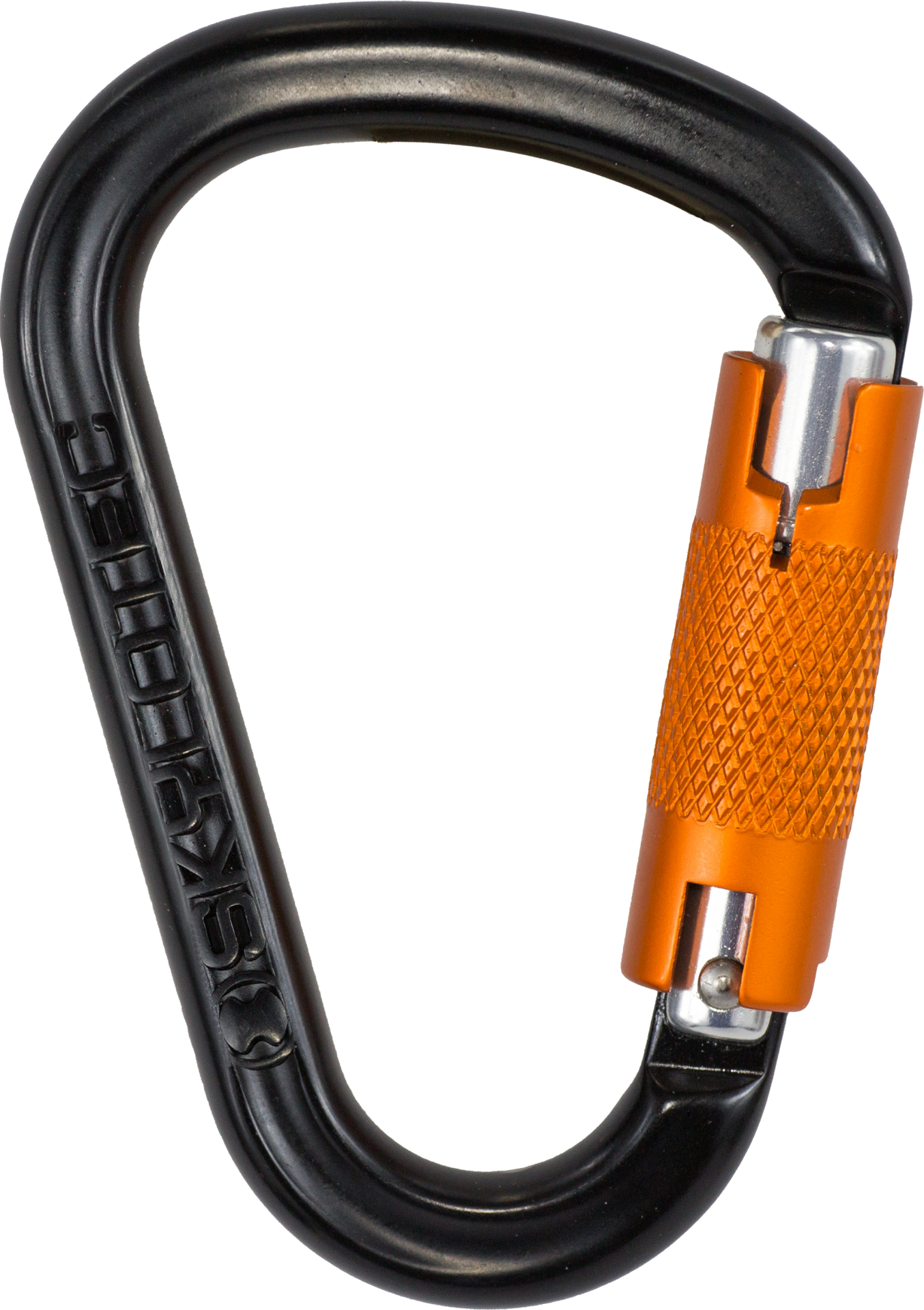 Skylotec Passo Tw H-137-TW Turuncu Siyah Alüminyum Twistlock Hms Karabina 27 mm
