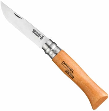Opinel No 8 Kayın Saplı Karbon Çelik Çakı
