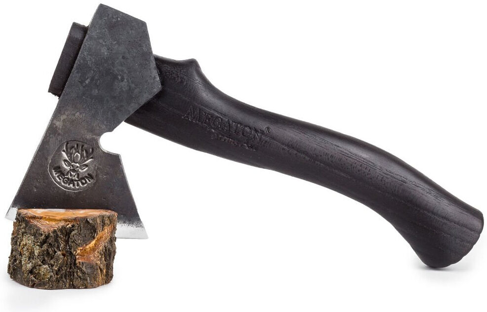 Megaton Carving Axe Black 27 Cm Oymacılık Marangoz Kamp Baltası Kılıflı