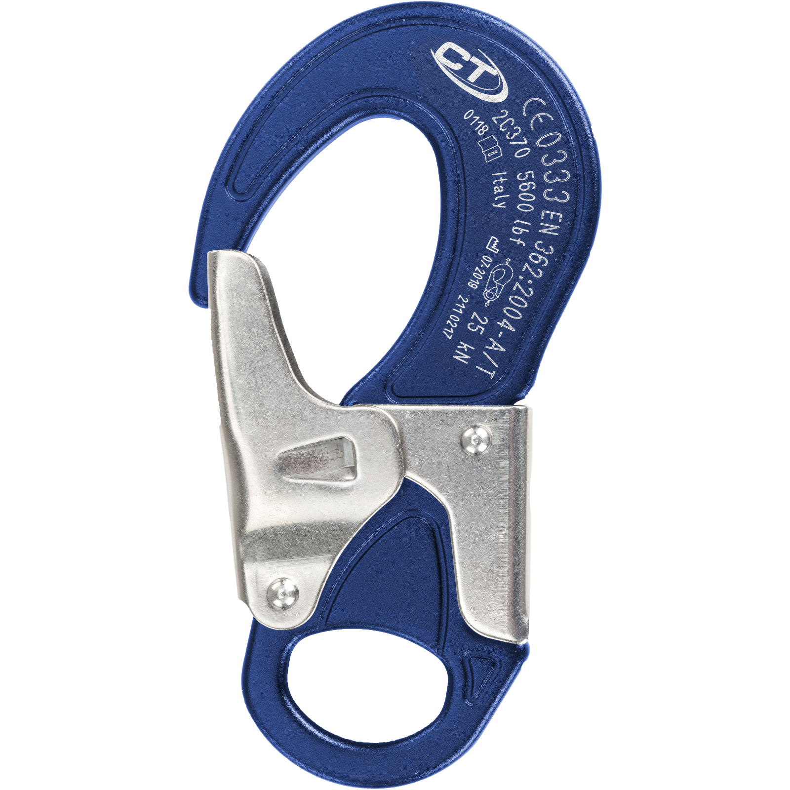 Skylotec Shelter Evo H-311 Mavi Alüminyum Palm Squeeze Çift Kapılı Karabina 25 kN