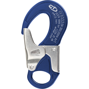 Skylotec Shelter Evo H-311 Mavi Alüminyum Palm Squeeze Çift Kapılı Karabina 25 kN