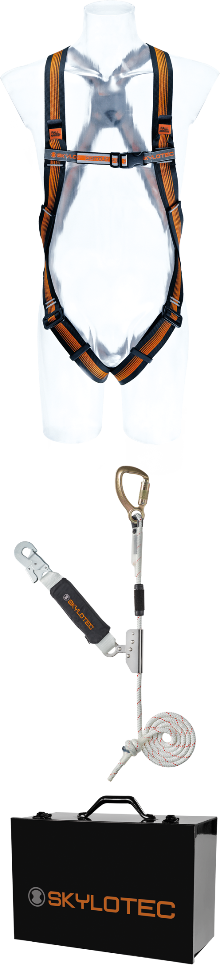 Skylotec Kit 7 SET-080107 Siyah 3 Parça Düşüşten Korunma Seti 10-15 m