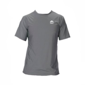 Mico Motion Dry Profesyonel Seamless Erkek Spor Tişört Dark Gri
