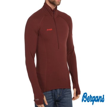 Bergans 1688 Kvanndalstind Half Zip Teknik Erkek Polar Ceket