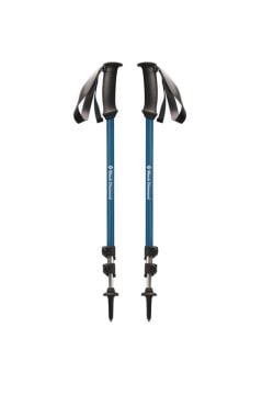 BLACK DIAMOND TRAIL EXPLORER 3 TREK POLES OUTDOOR BATON 58-130 CM Ultra Blue
