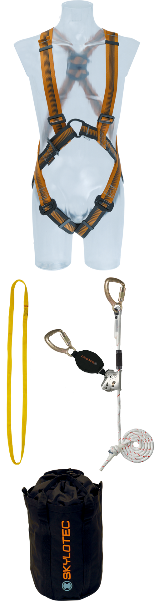 Skylotec Safety Kit Scout SET-222120-5 4 Parça Düşüşten Korunma Seti 5 m 150 kg