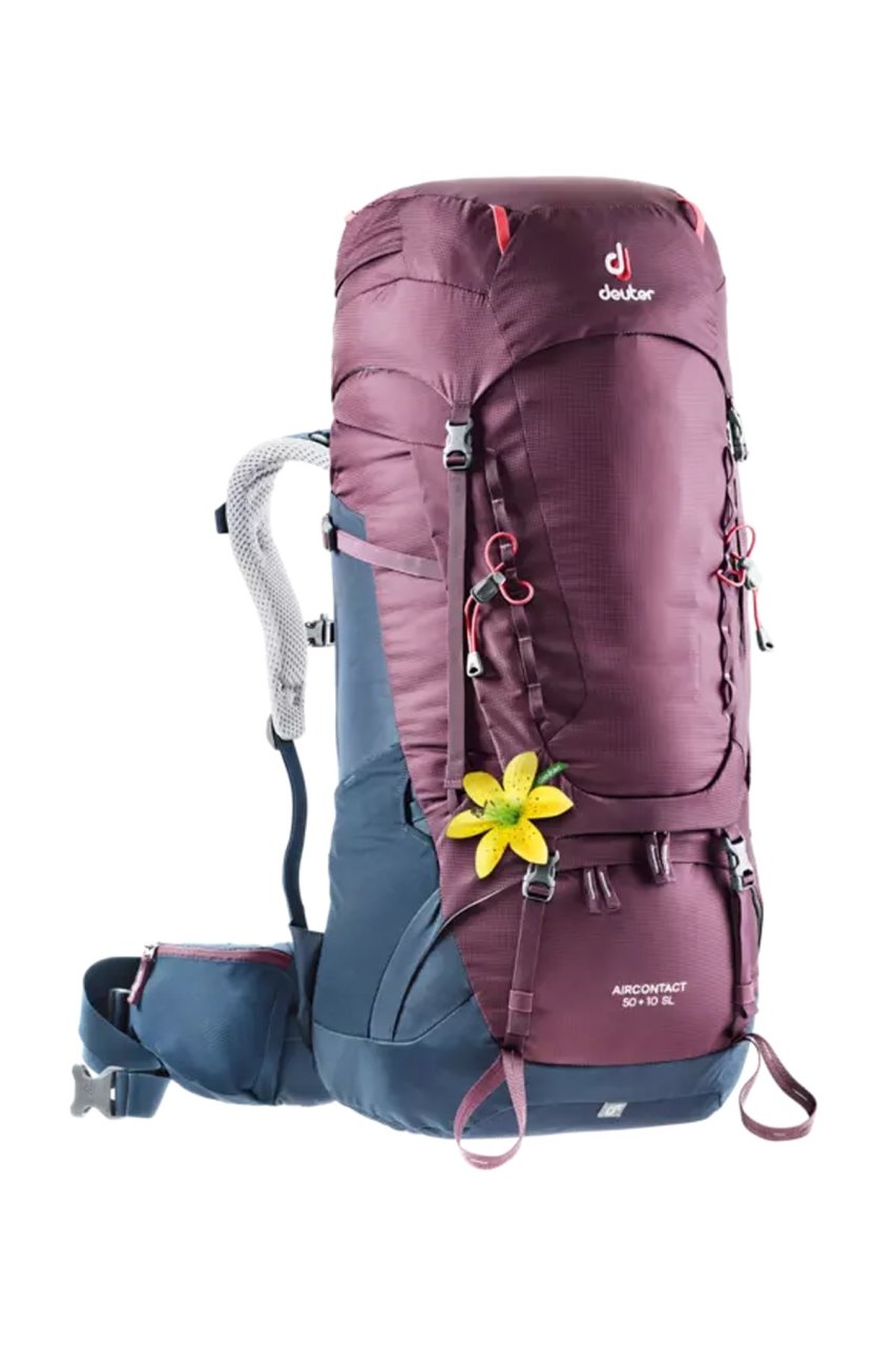 DEUTER Aircontact 50 + 10 SL Sırt Çantası blackberry-navy