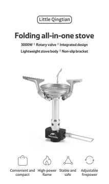 Naturehike Folding İntegrated Stove Ocak Başı | 3000Wt |