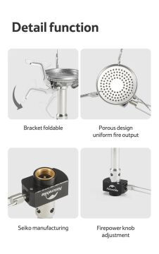 Naturehike Folding İntegrated Stove Ocak Başı | 3000Wt |