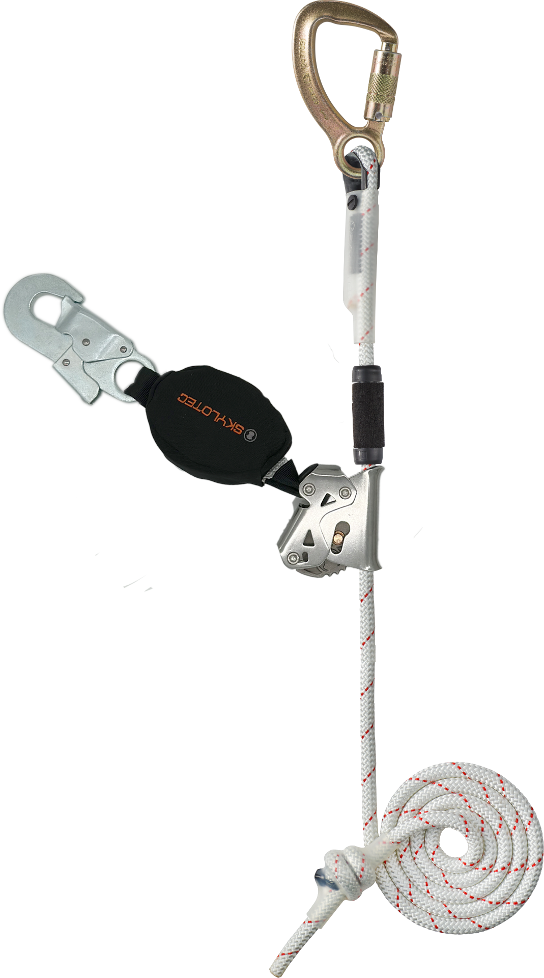 Skylotec Scout L-0828 Kırmızı Beyaz Paslanmaz Çelik Düşüş Durdurucu 150 kg