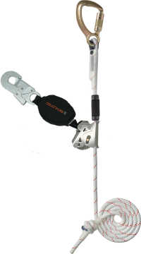 Skylotec Scout L-0828 Kırmızı Beyaz Paslanmaz Çelik Düşüş Durdurucu 150 kg