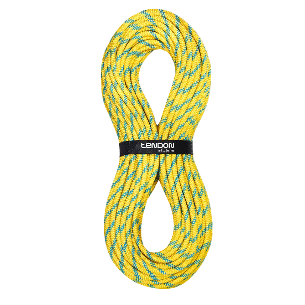 TENDON Static 11.0 Secure 200 Metre Sarı/Mavi Statik İp EN 1891 CE 1019