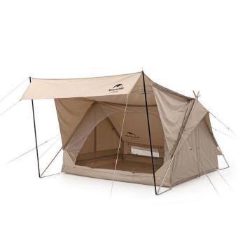 Naturehike Extend 4.8 Eaves Tower Pamuklu Aile Glamping Çadırı NH20ZP011