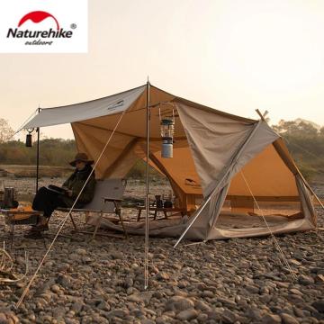 Naturehike Extend 4.8 Eaves Tower Pamuklu Aile Glamping Çadırı NH20ZP011