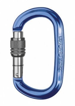 OZONE SCREW Vidalı D Karabina Blue