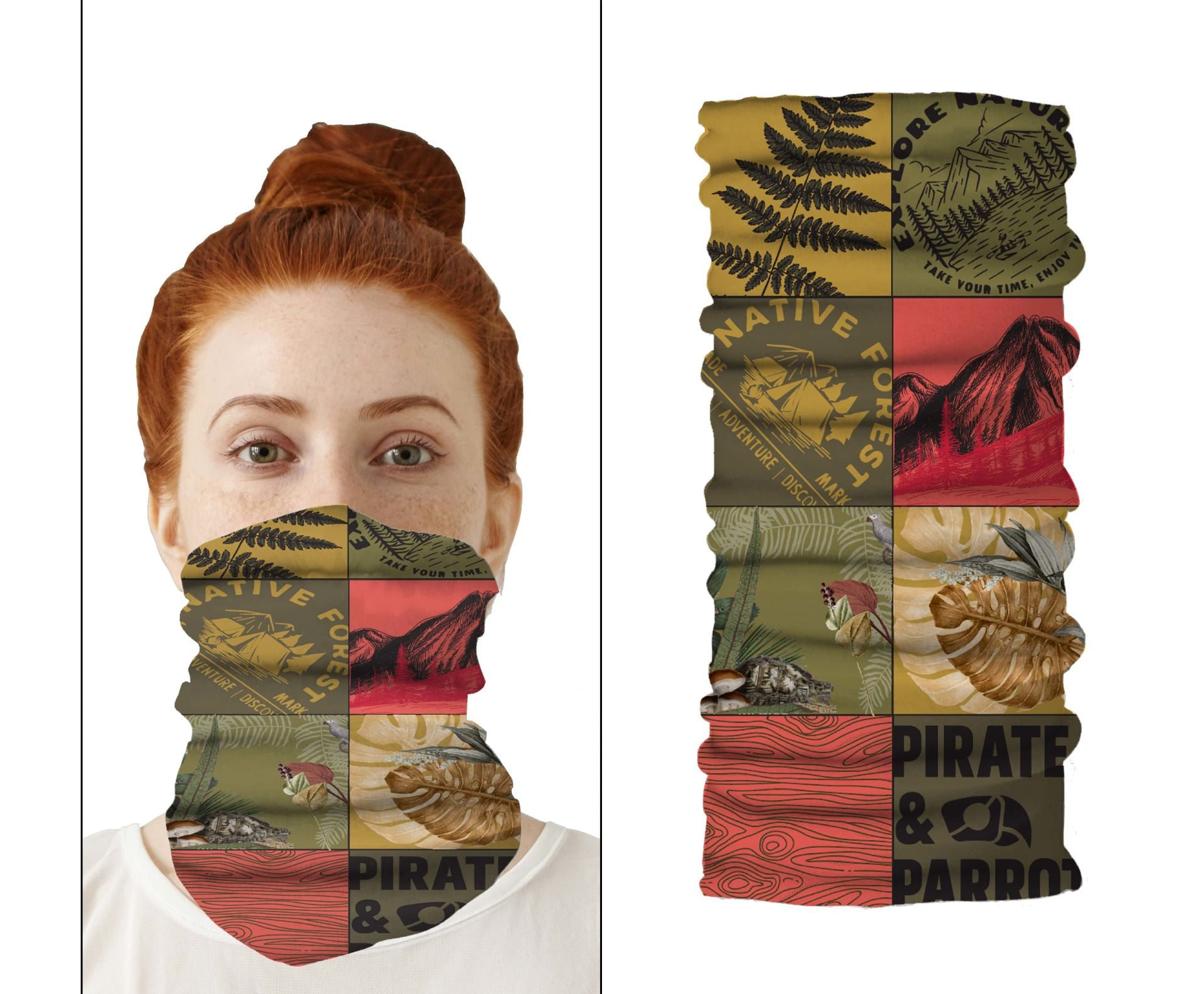 Parrot & Pirate PA01-22026 Mira Bandana