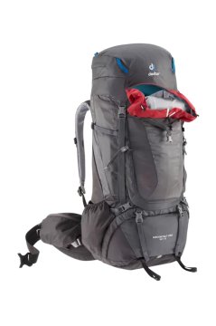 DEUTER Aircontact Pro 60+15 Sırt Çantası graphite-black