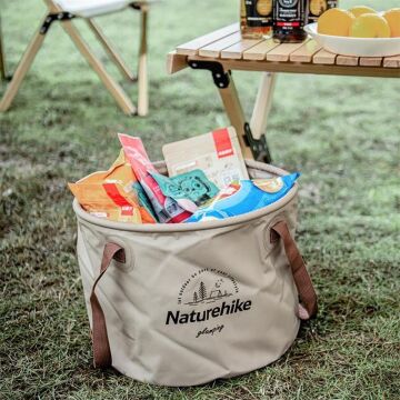 Naturehike Katlanabilir Su Geçirmez Yuvarlak Kamp Kovası