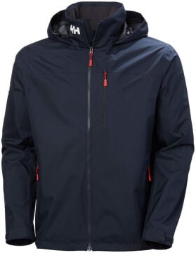 Helly Hansen Crew Kapüşonlu Erkek Ceket Lacivert