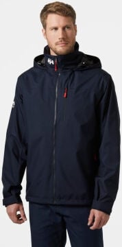 Helly Hansen Crew Kapüşonlu Erkek Ceket Lacivert
