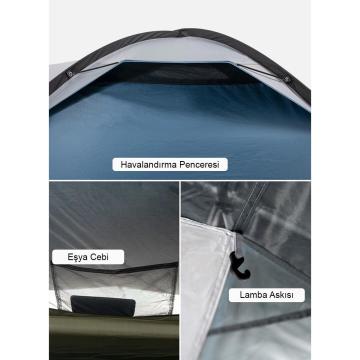Naturehike Knight-3 +UPF50 3 Kişilik Kamp Çadırı NH19G001-Y
