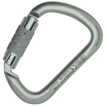 KONG X-LARGE CARBON TWIST LOCK Emniyet Karabinası Lunar White EN 362/M