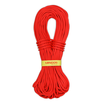TENDON Master 7.0 60 Metre Kırmızı Yarım Dinamik İp EN 892 CE 1019