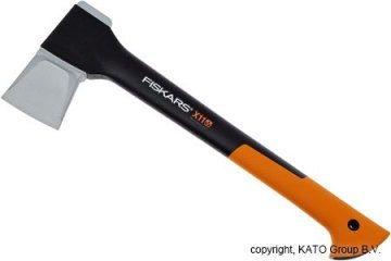 Fiskars X11 Kılıflı Kısa Saplı Yarma Kamp Baltası 122440