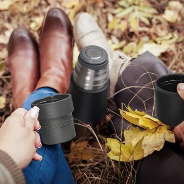 Naturehike 3IN1 Vacuum Paslanmaz Çelik Termos 600 ML NH17S020-B