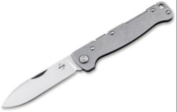 Böker Plus Atlas Backlock Droppoint Çakı