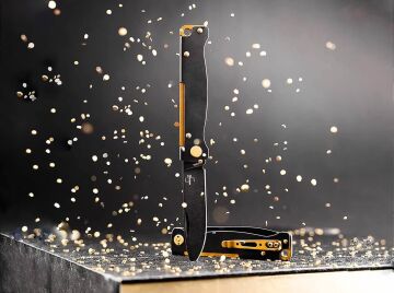 Böker Plus Atlas Black Stonewash Copper Çakı