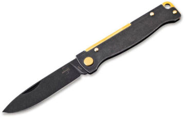 Böker Plus Atlas Black Stonewash Copper Çakı