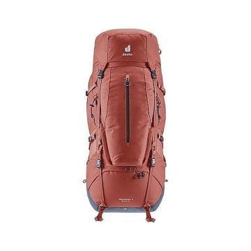 Deuter Aircontact X 60+15 SL Kadın Sırt Çantası redwood-ink