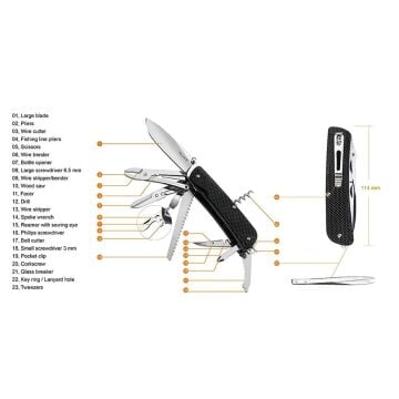 RUIKE LD51-B FONKSİYONEL ÇAKI