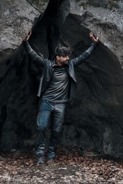 Skylotec Ambitious Pants Men BE-479-000 Siyah Rüzgar Geçirmez Su İtici Erkek Pantolonu